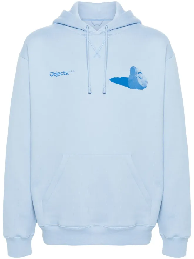 Objects IV Life OBJECTS IV LIFE ボルダー柄コットンフーディの商品画像