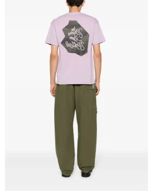 OBJECTS IV LIFE Thought Bubble Spray-print コットン Tシャツ（パープル） - サムネイル2