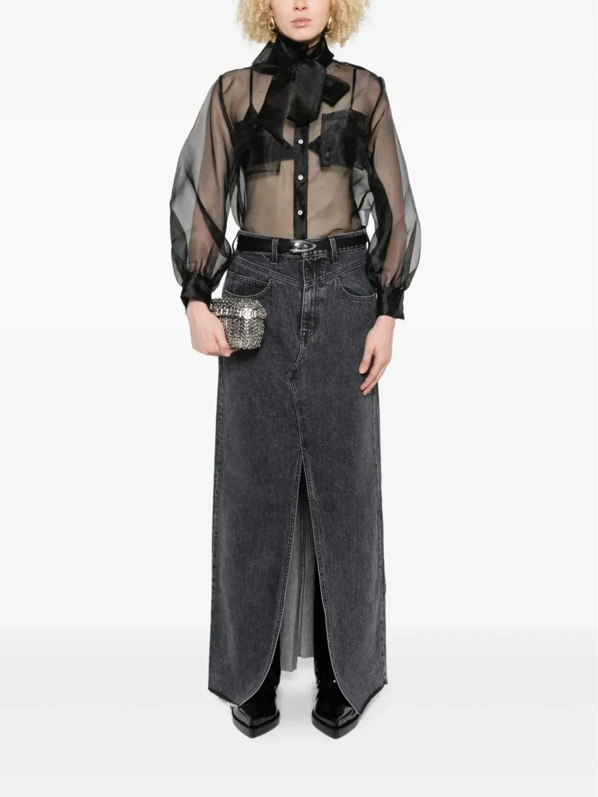 SLVRLAKE Dallas Maxi Skirt - 画像2