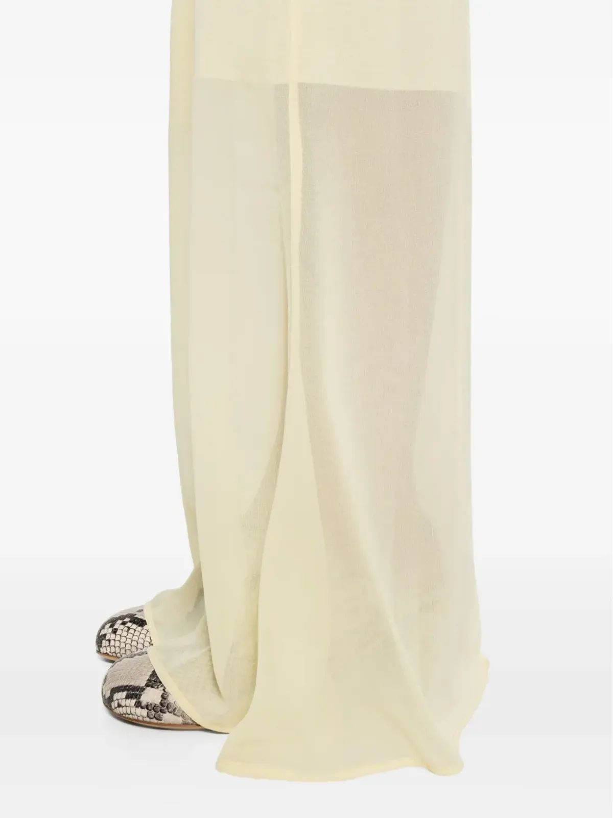 Jacquemus La robe Brezza スリップドレス - イエロー - 画像5