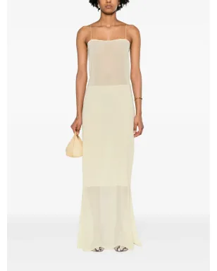Jacquemus La robe Brezza スリップドレス - イエロー - サムネイル2