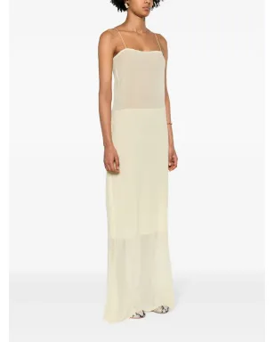 Jacquemus La robe Brezza スリップドレス - イエロー - サムネイル3