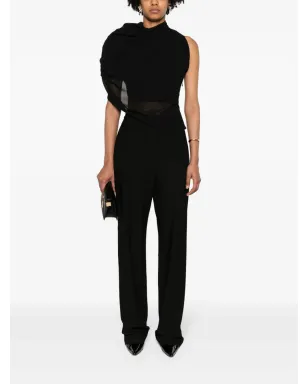 Jacquemus Le Haut Pablo シフォン ブラウス - ブラック - サムネイル2