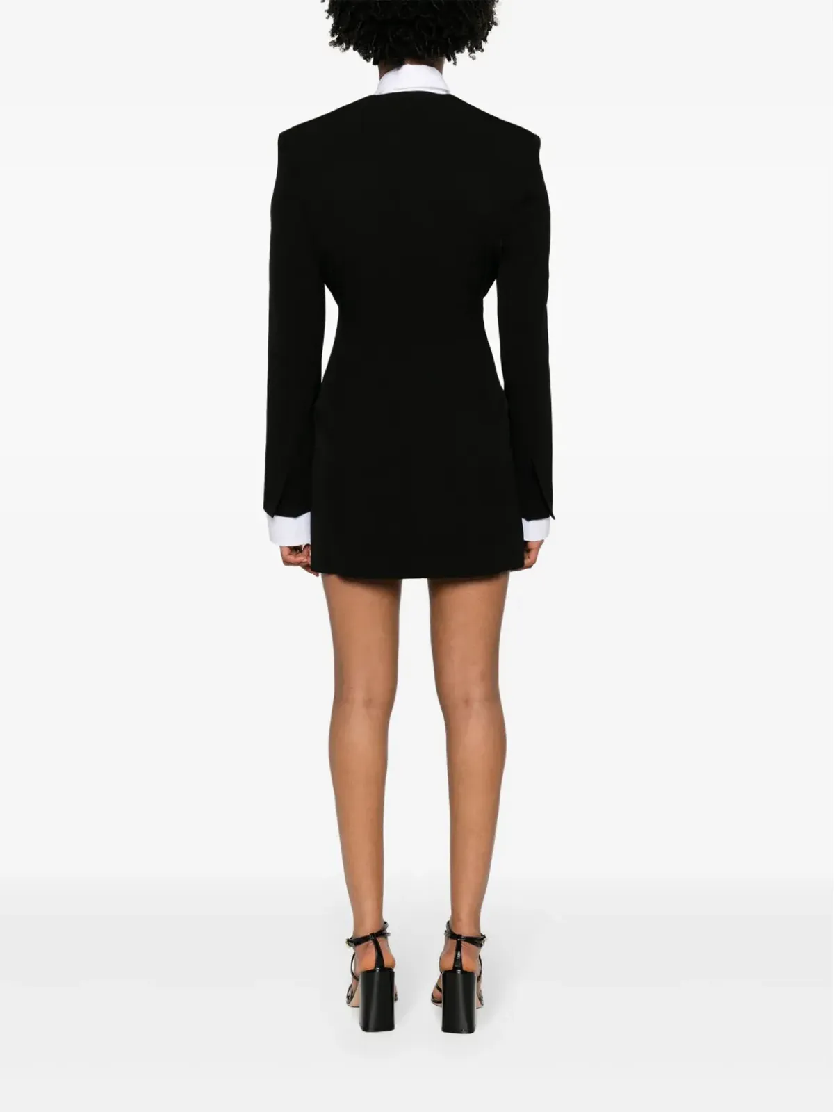 Jacquemus La Robe Cubo ブレザーミニドレス - ブラック - 画像4