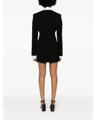 Jacquemus La Robe Cubo ブレザーミニドレス - ブラック - サムネイル4