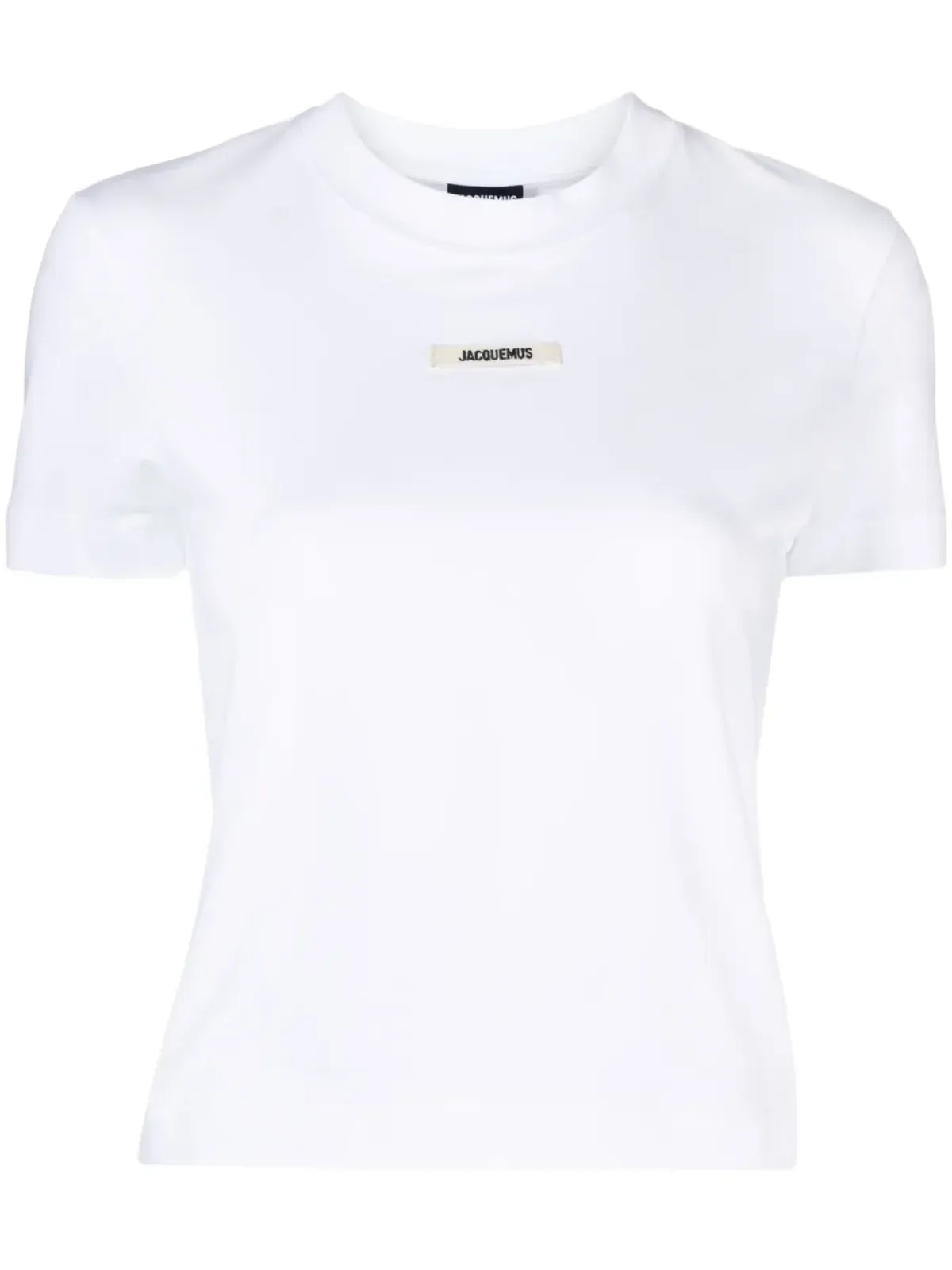 Jacquemus グログランTシャツ - ホワイト - 画像1