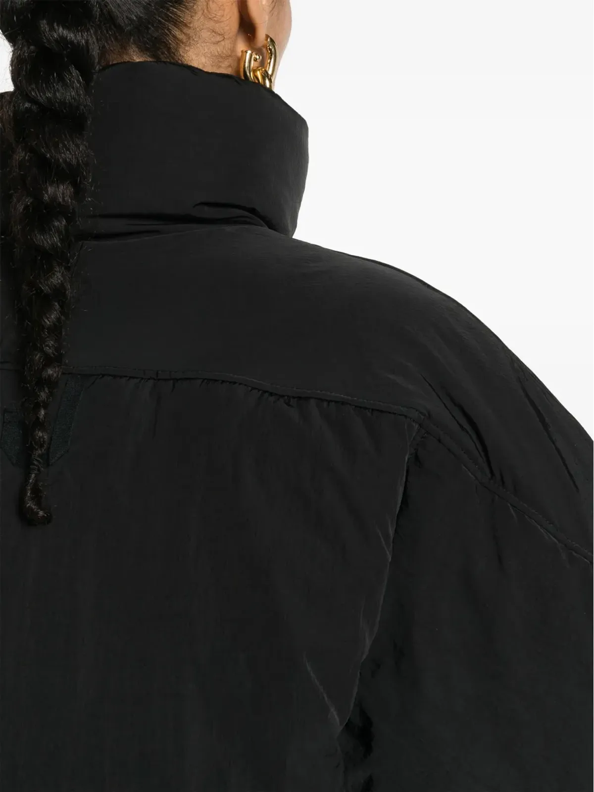 Jacquemus La Doudoune Courte Caraco ダウンジャケット ブラック - 画像4