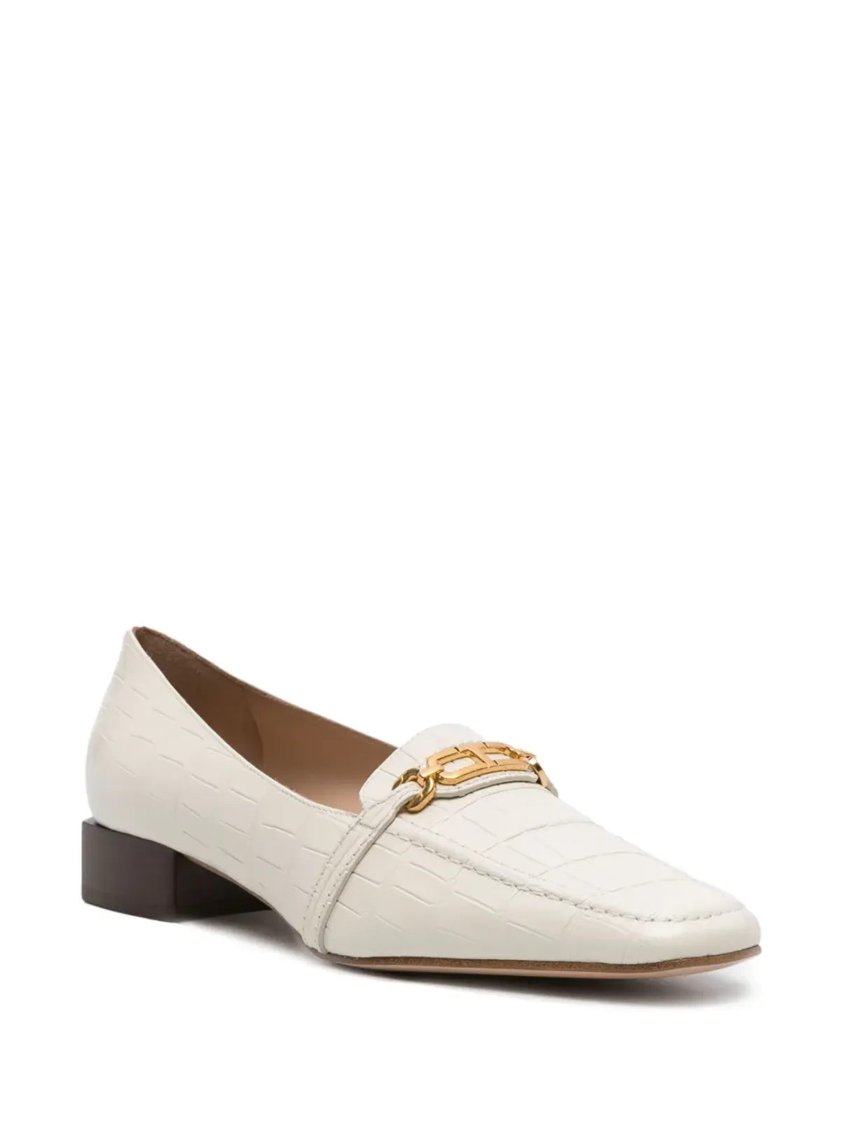 TOM FORD Whitney レザー ローファー - ホワイト - 画像2
