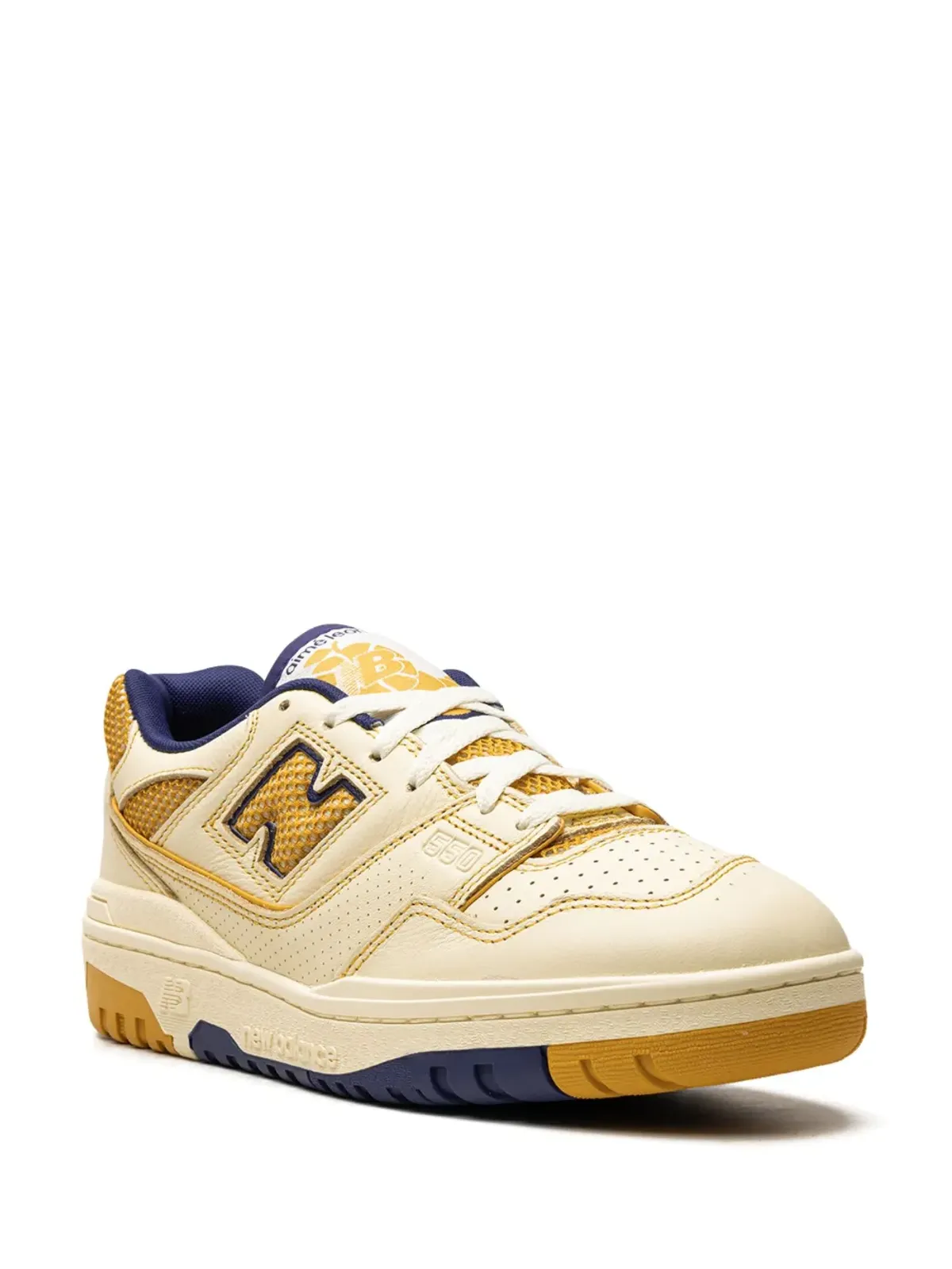 New Balance × Ald 550 イエロー/ブルー スニーカー - 画像2