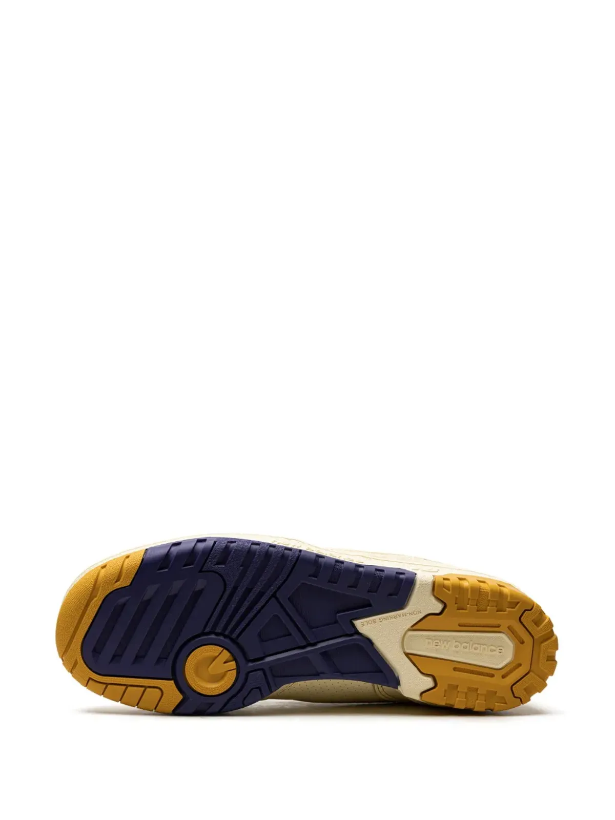 New Balance × Ald 550 イエロー/ブルー スニーカー - 画像4