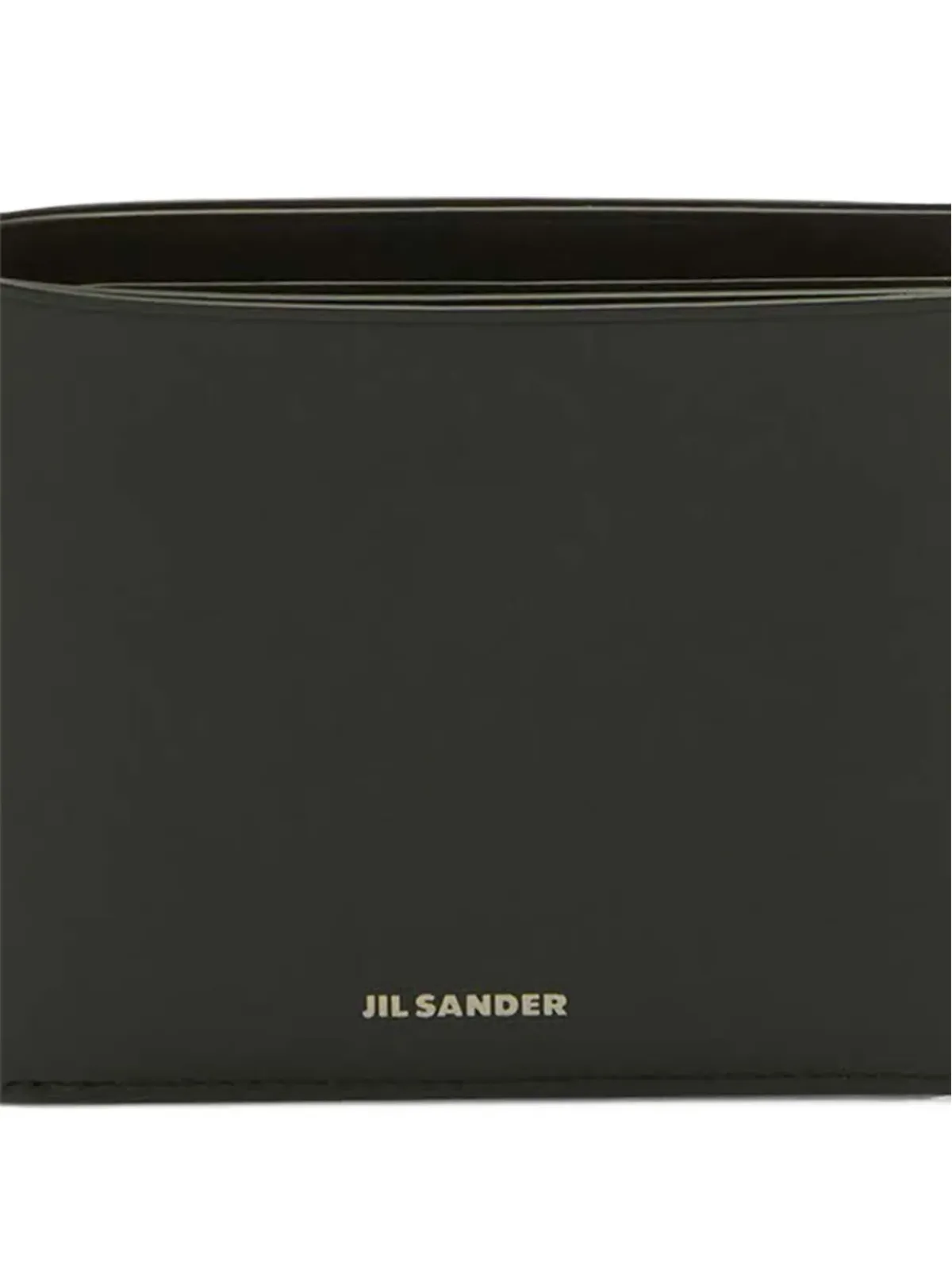 Jil Sander レザー二つ折りウォレット - ブラック - 画像2
