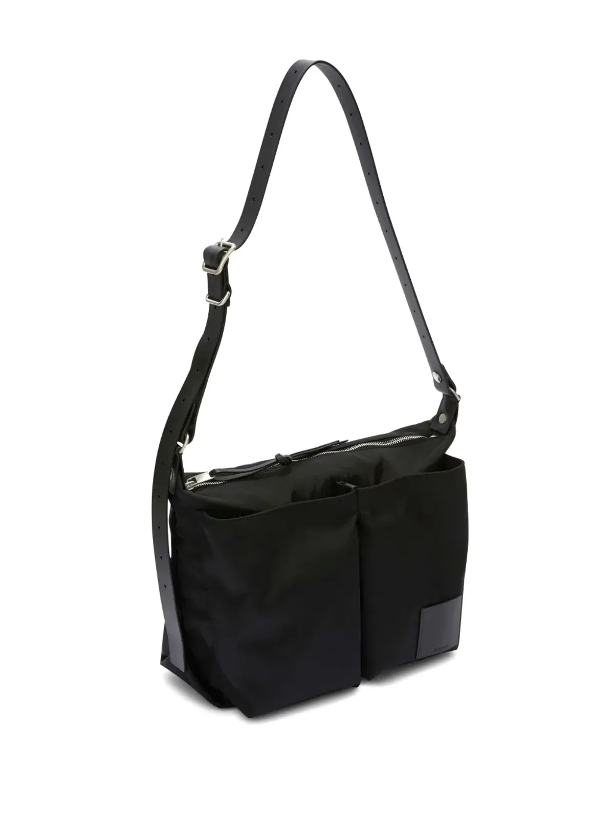Jil Sander パイロット クロスボディ メッセンジャーバッグ - ブラック - 画像3