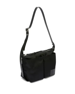 Jil Sander パイロット クロスボディ メッセンジャーバッグ - ブラック - サムネイル3
