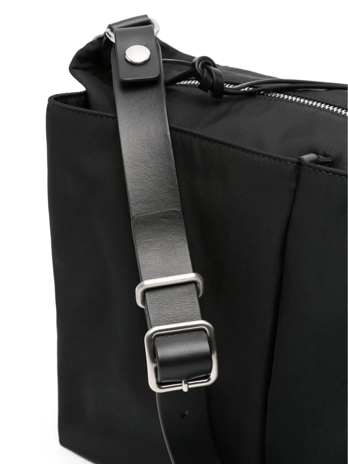 Jil Sander パイロット クロスボディ メッセンジャーバッグ - ブラック - 画像4