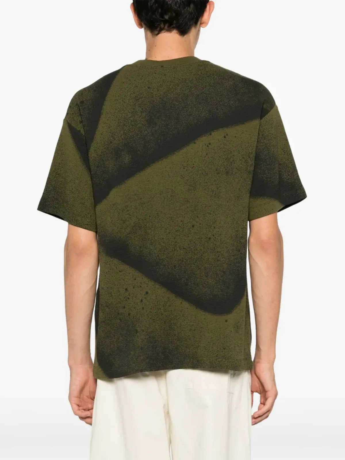 OBJECTS IV LIFE ワッフルロゴプリント コットンTシャツ - 画像5