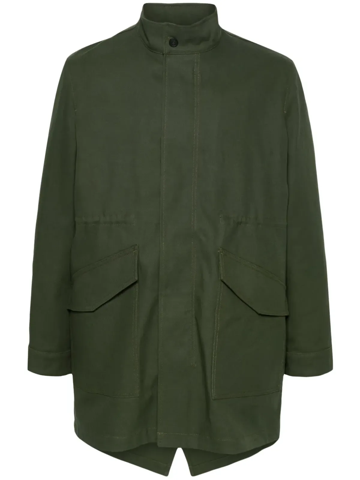 Maison Kitsuné ミリタリーコットンパーカ グリーン - 画像1