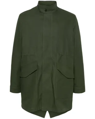 Maison Kitsuné ミリタリーコットンパーカ グリーン - サムネイル1