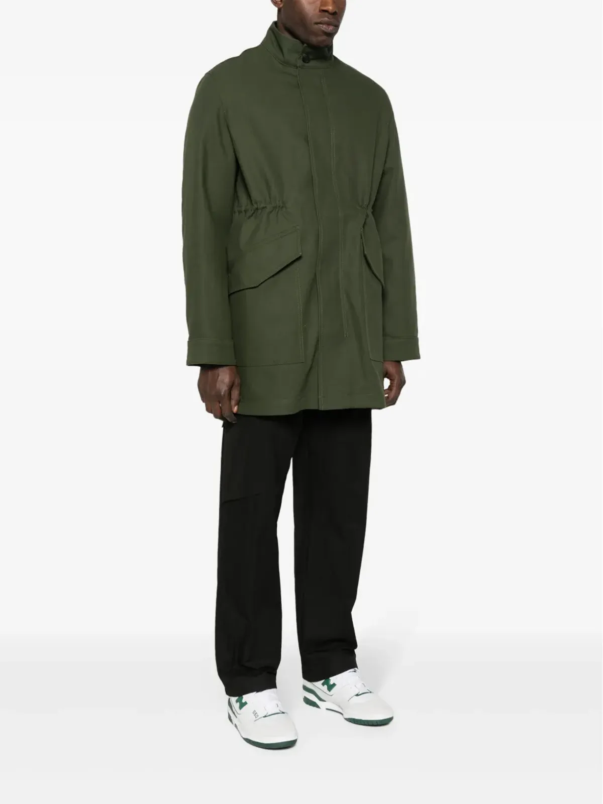 Maison Kitsuné ミリタリーコットンパーカ グリーン - 画像3