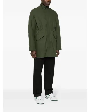 Maison Kitsuné ミリタリーコットンパーカ グリーン - サムネイル3