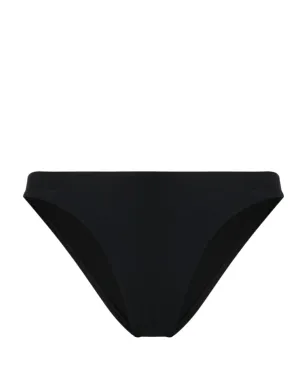 Melissa Odabash Barcelona エラスティックウェストバンド ビキニボトム ブラック - サムネイル1