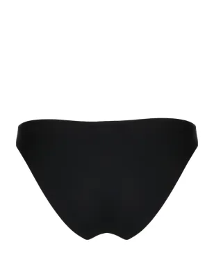 Melissa Odabash Barcelona エラスティックウェストバンド ビキニボトム ブラック - サムネイル2