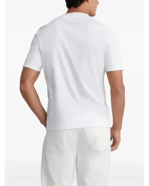 Brunello Cucinelli クルーネック ジャージー コットン Tシャツ - ホワイト - サムネイル3