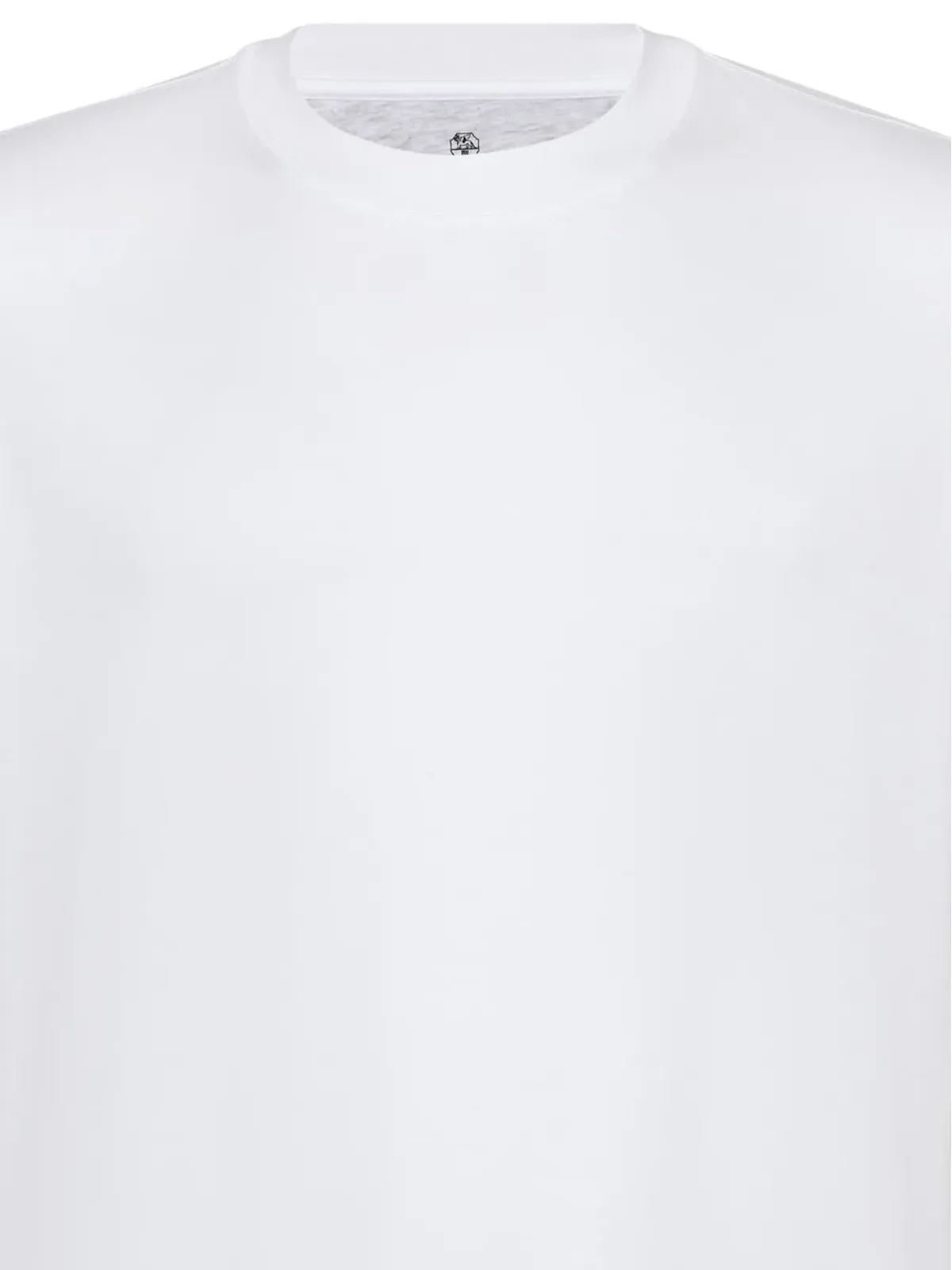 Brunello Cucinelli クルーネック ジャージー コットン Tシャツ - ホワイト - 画像4