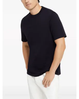 Brunello Cucinelli クルーネック コットンジャージー Tシャツ - ブルー - サムネイル3