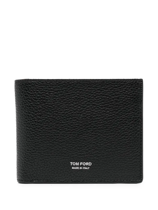 TOM FORD TOM FORD 二つ折りレザーウォレット ブラックの商品画像