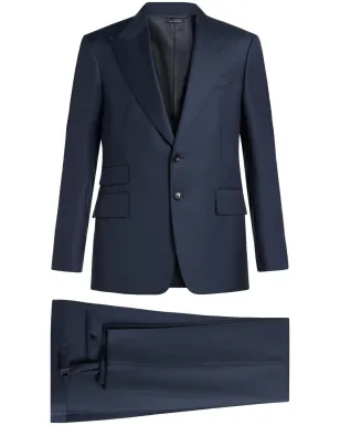 TOM FORD シングルブレストスーツ ブルー - サムネイル1