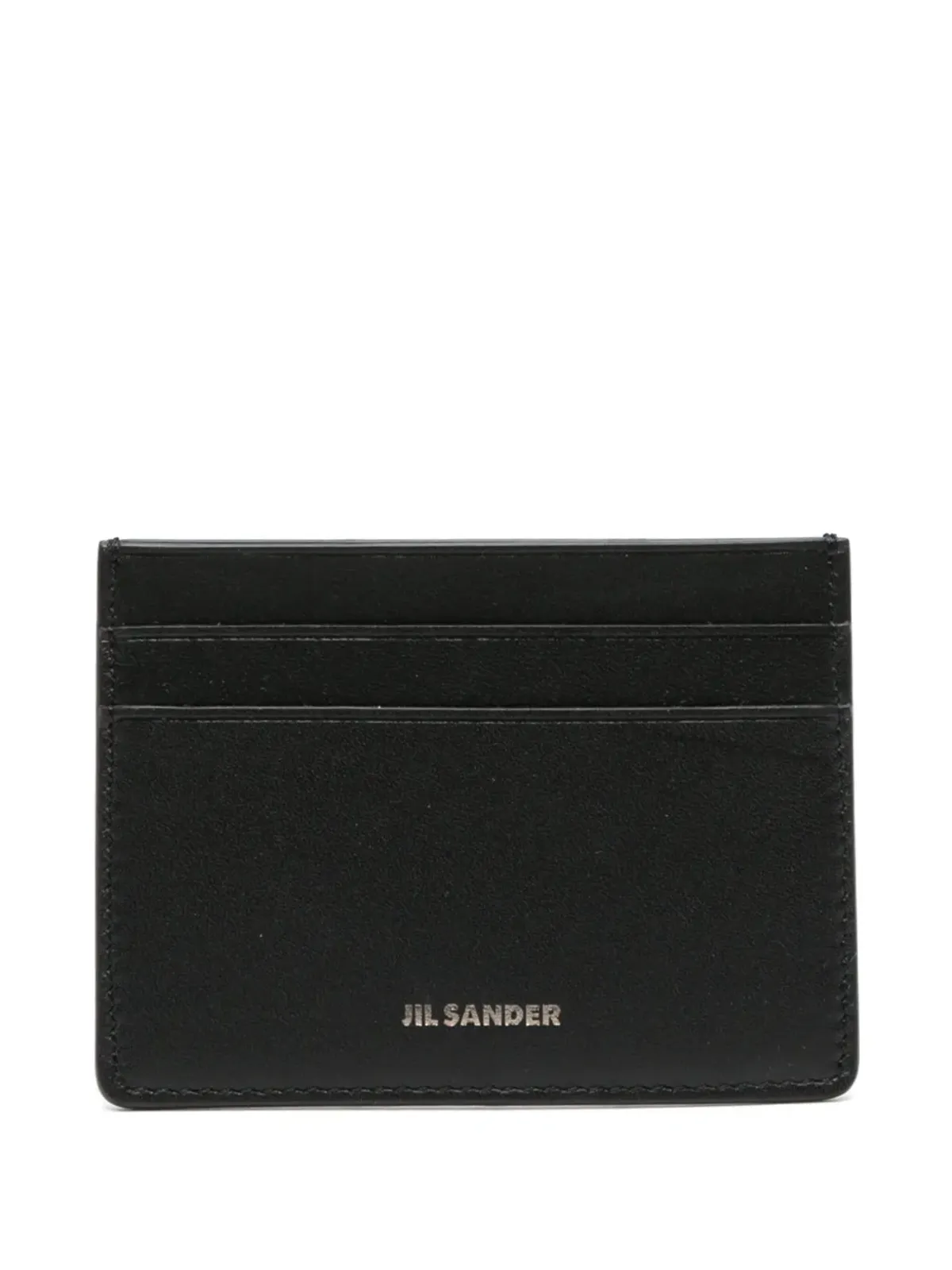 Jil Sander ロゴスタンプ レザー カードホルダー - 画像1