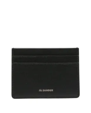 Jil Sander ロゴスタンプ レザー カードホルダー - サムネイル1