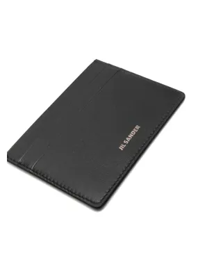 Jil Sander ロゴスタンプ レザー カードホルダー - サムネイル3