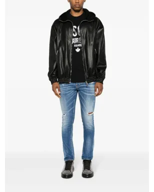 DSQUARED2 ハイブリッド・スワッグ パネル切替ジャケット - サムネイル2