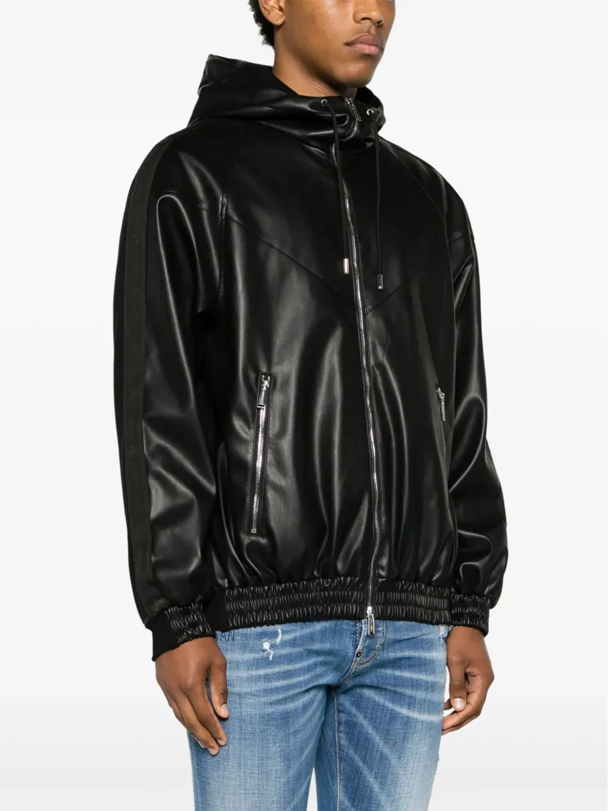 DSQUARED2 ハイブリッド・スワッグ パネル切替ジャケット - 画像3
