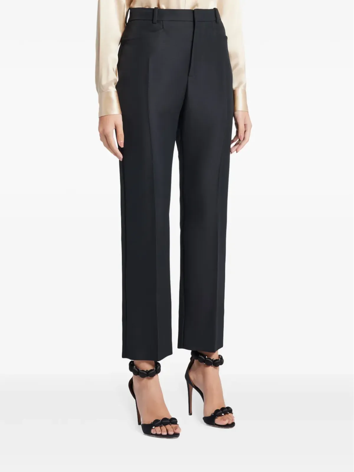 TOM FORD テーラードストレートパンツ ブラック - 画像3