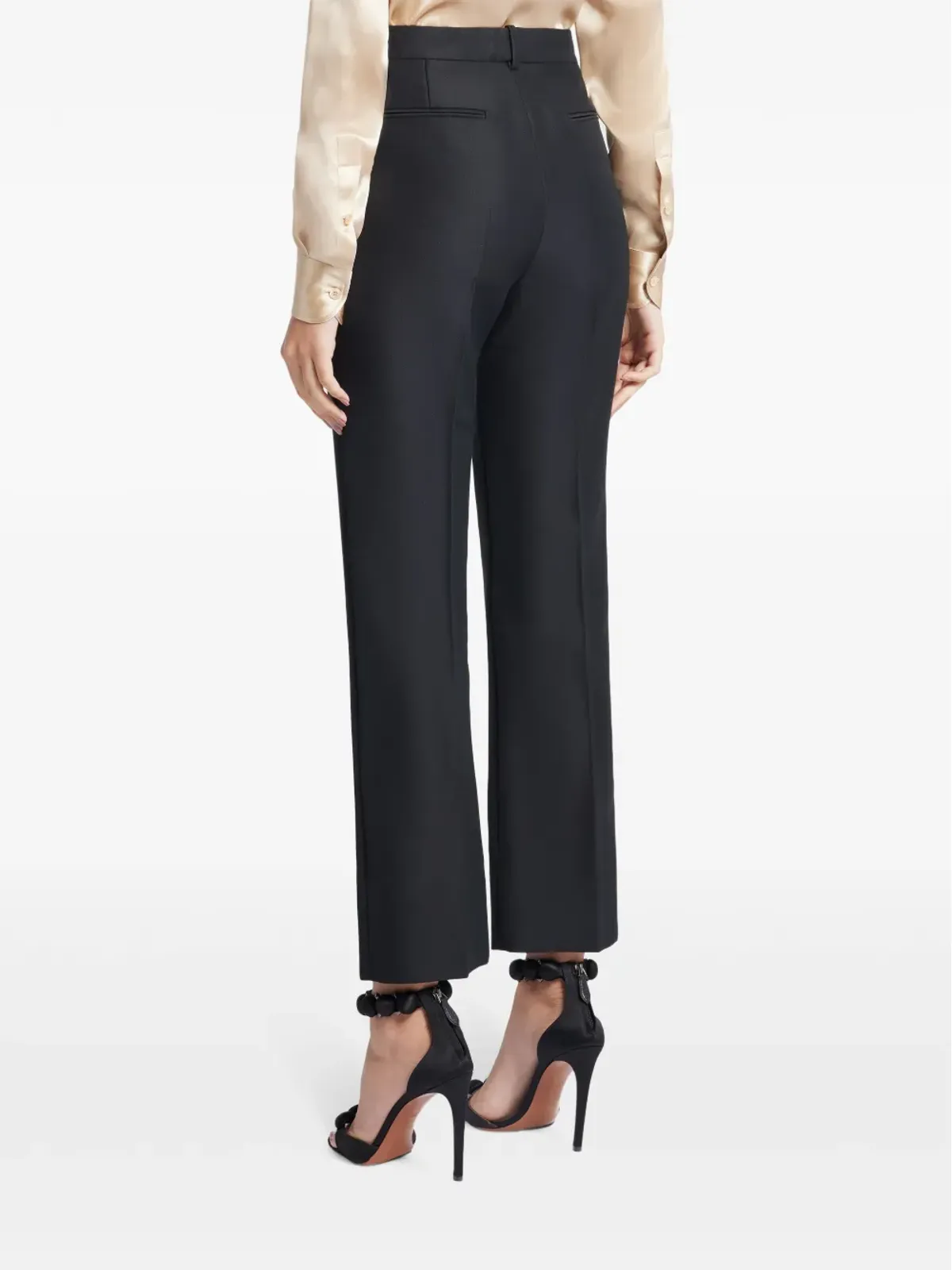 TOM FORD テーラードストレートパンツ ブラック - 画像4