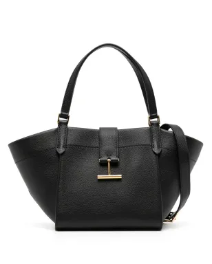 TOM FORD ターラ レザー トートバッグ - ブラック - サムネイル1