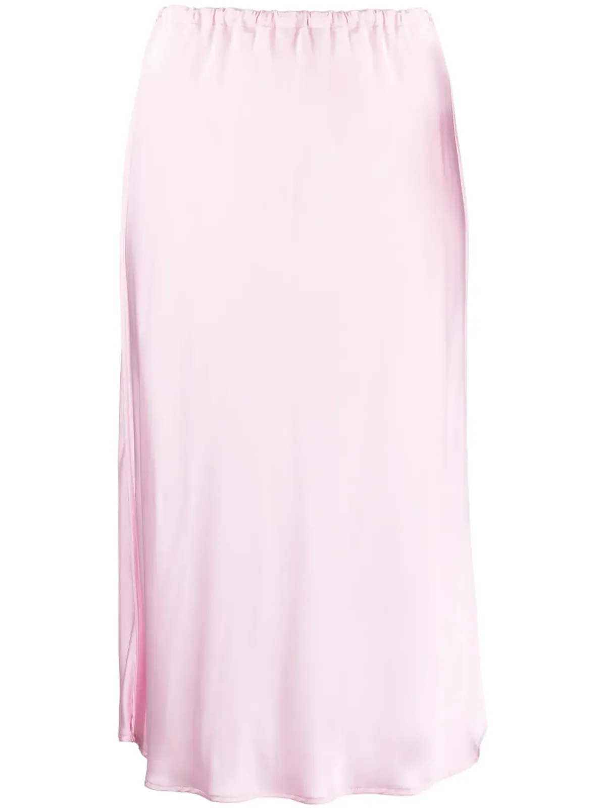 Jil Sander ウエストゴム入りのフレアミディスカート - ピンク - 画像1