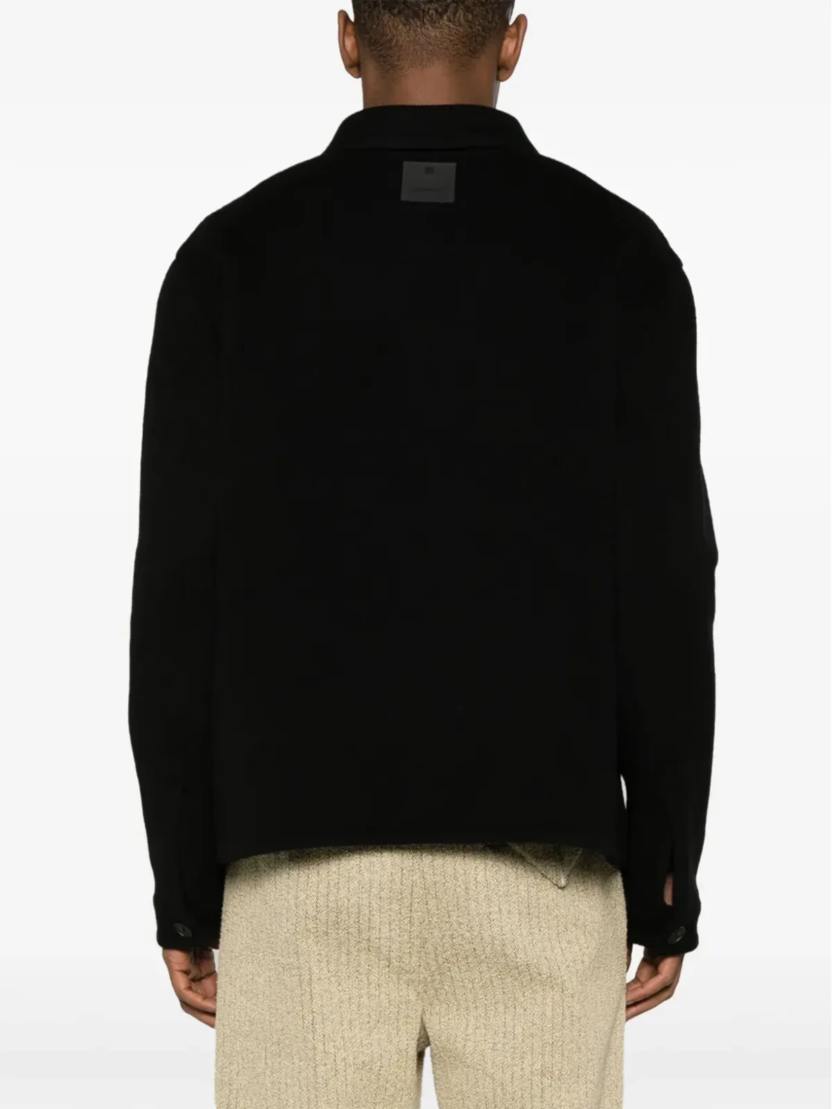 Givenchy ウール混紡 シャツジャケット - ブラック - 画像4
