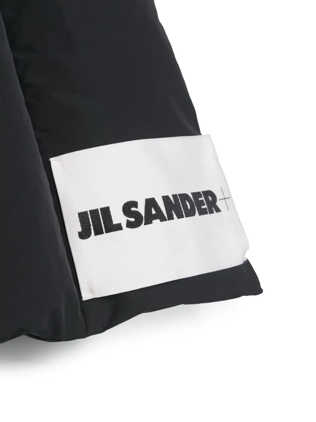Jil Sander ダウンパッド入りスカーフ - ブラック - 画像2