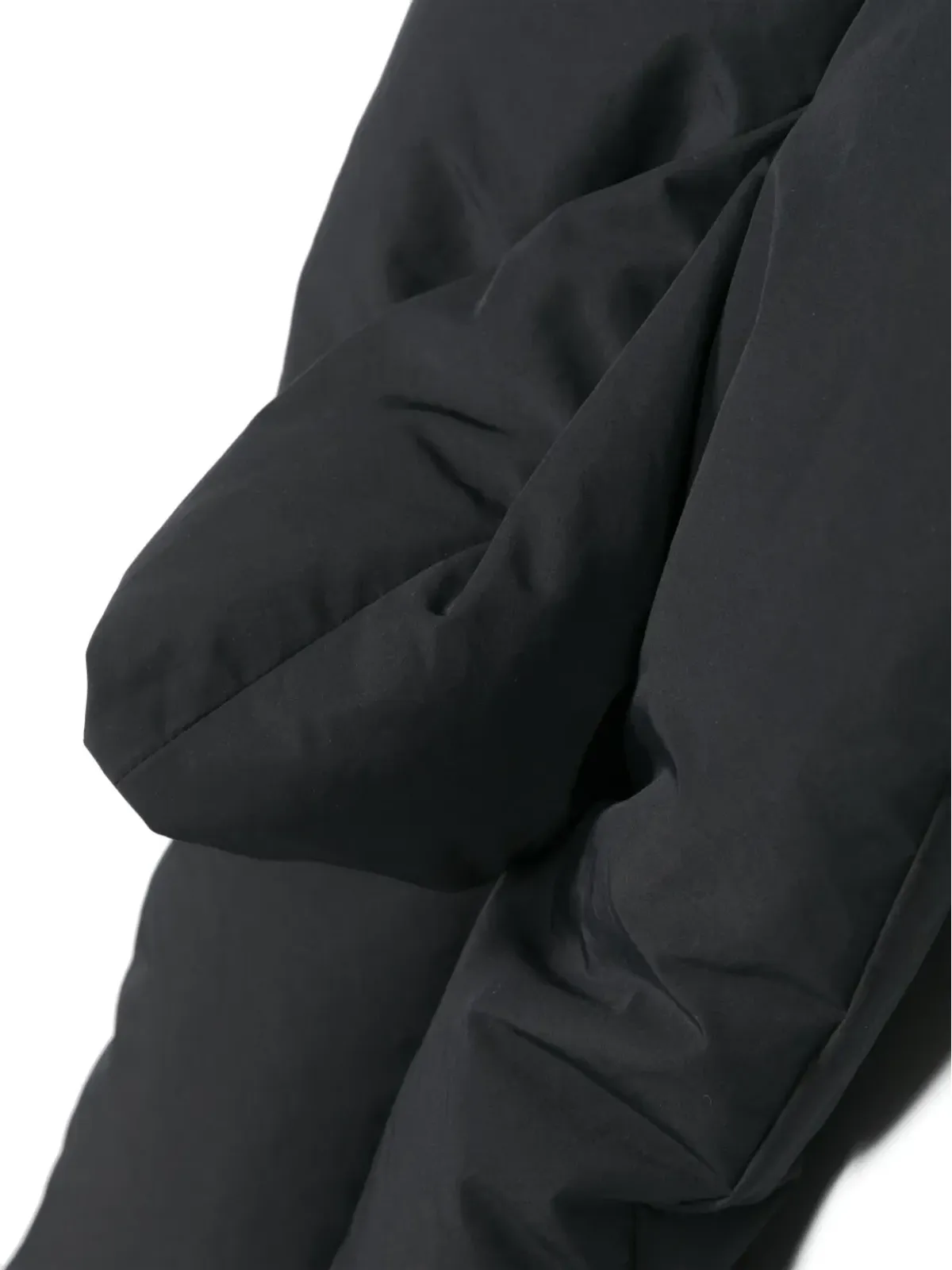 Jil Sander ダウンパッド入りスカーフ - ブラック - 画像3