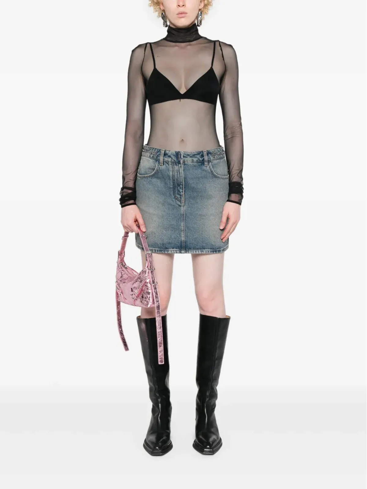 Givenchy 4Gチェーン ミニスカート - 画像2