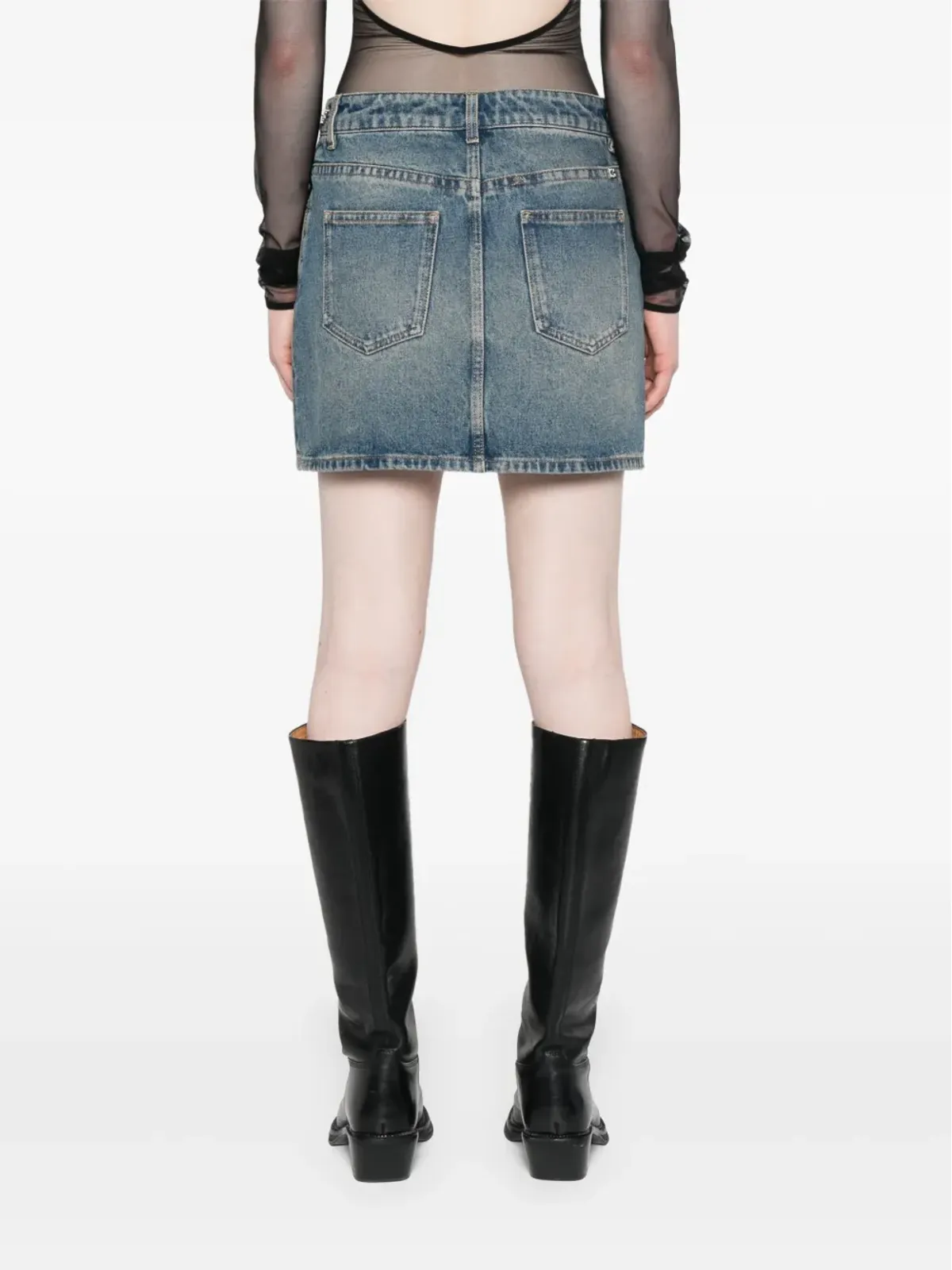 Givenchy 4Gチェーン ミニスカート - 画像4