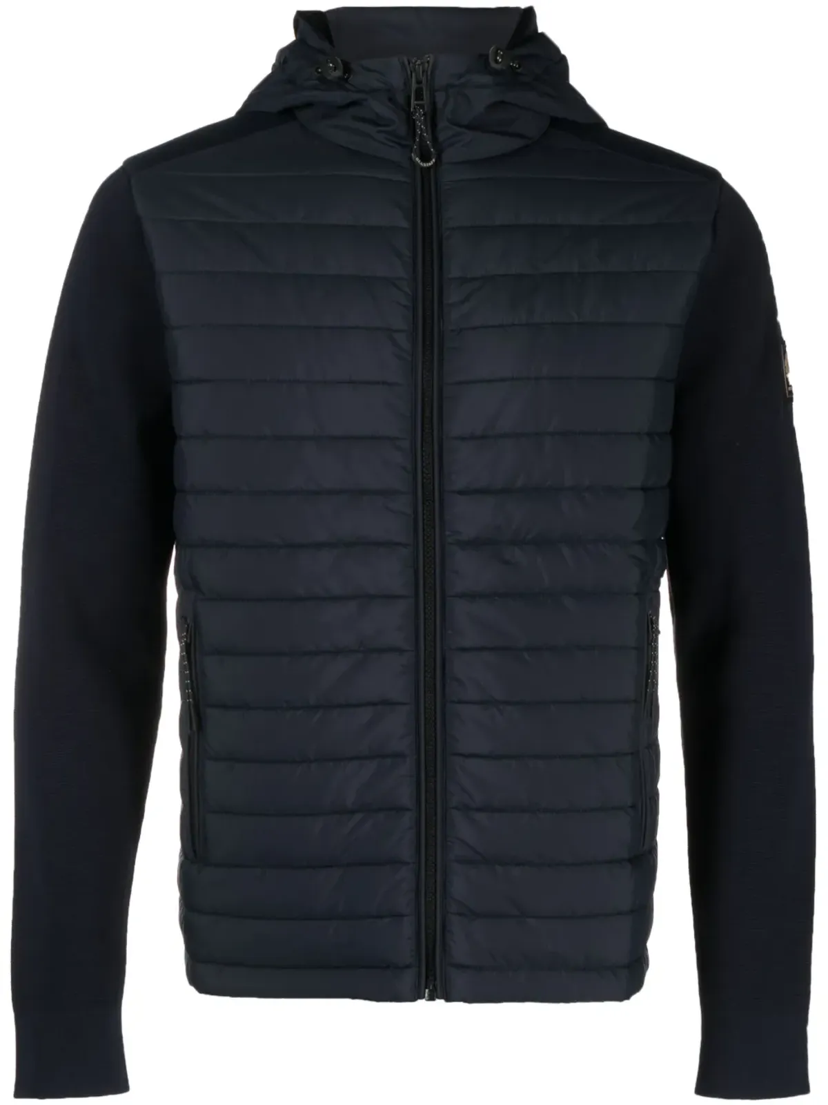 Belstaff hooded padded cardigan - Blue - 画像1