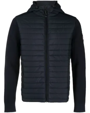 Belstaff hooded padded cardigan - Blue - サムネイル1