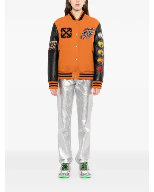 Off-White アップリケ入りロゴ刺繍ジャケット - サムネイル2