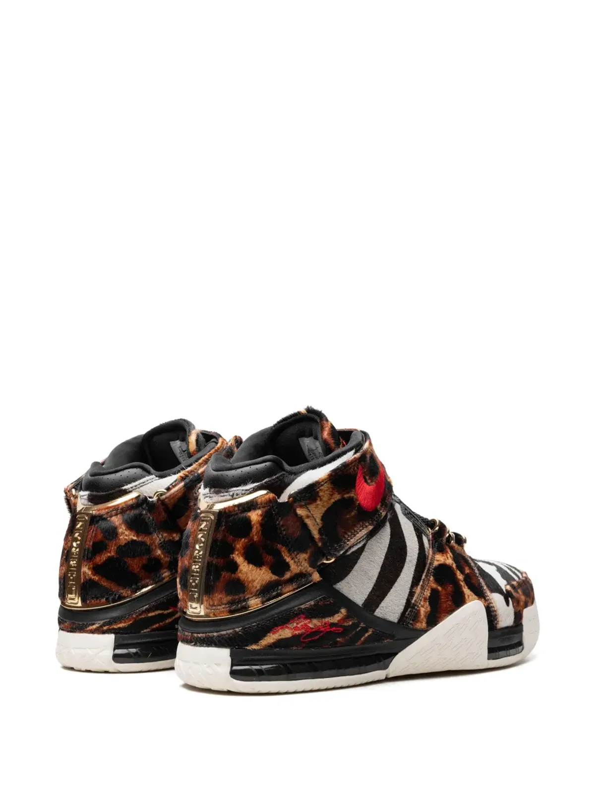 Nike LeBron 2 Beast スニーカー ブラック - 画像4