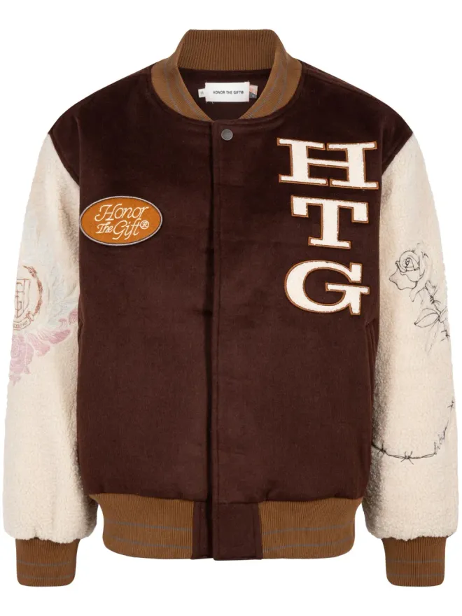 Honor The Gift Honor The Gift レターマン ヴァーシティジャケットの商品画像