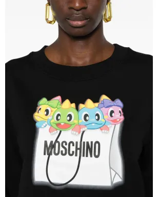 Moschino ドラゴンバッグプリント スウェットシャツ - サムネイル5